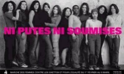 NI PUTE NI SOUMISE, fille sage a toi je m'adresse, pour cible ne soit pas prise, et d mauvaises influences ne soit pas sous lemprise